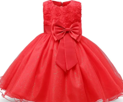 Vestido de Festa Eventos Infantil Princesa Casamento Aniversário Tamanho 4