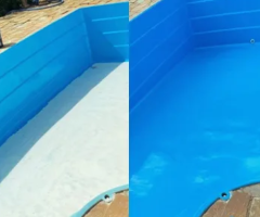 Reforma de piscinas pintura