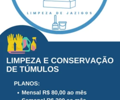 SERVIÇO DE LIMPEZA DE TÚMULOS