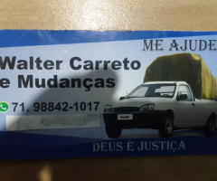 Carreto Frete e peq mudanças. TÔ online tbm no zap abaixo.