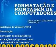 Sistemas Operacionais, Formatação, Montagem, Serviços, Suporte em TI | Configuração de Red