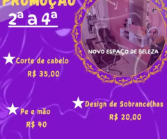 Novo salão de beleza