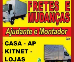 Fretes Realizamos um Serviços Profissional de Frete Mudança com equipe profissional Frete