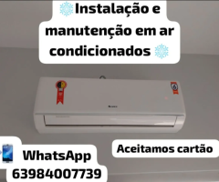 Serviços em ar condicionado