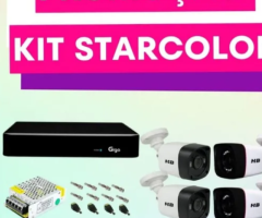 Kit de 4 câmeras starcolor