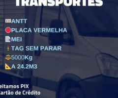 3/4 Disponível para frete,agregamento e mudanças