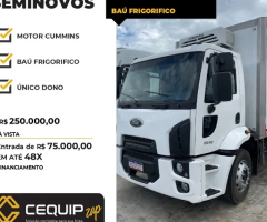 Ford Cargo 1519 - 2013 - Baú frigorifico