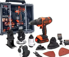 Jogo de ferramentas 6 em 1 Black Decker matrix