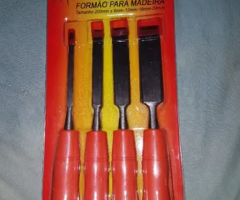 Formao Grosa para Madeira Profissional Ferramenta Mandril Furadeira 4 Pecas