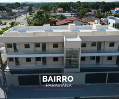 Apartamentos para aluguel com 2 quartos e semi mobiliado - Paraviana