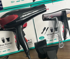 Secador De Cabelo Profissional Iônico 4 Em 1 Turbo 6000w