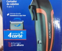 Promoção Cortador de cabelo 4 em 1 220v EB056 multilaser