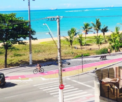 Na Orla com Vista pro Mar no local mais nobre da Praia da Costa