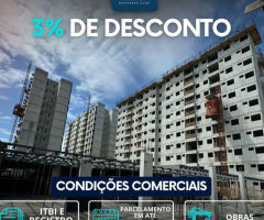 BOA VIAGEM - Imóvel na planta com entrega para 2025, conta com 45m² , 2 quartos sendo 1 su