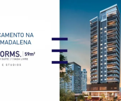 Imóvel com 2 quartos e 1 vaga ao lado do metrô Vila Madalena