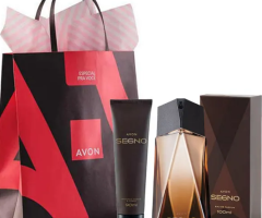 Presente Segno Original Avon: Deo Parfum + Shampoo Cabelo e Corpo