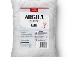 Argila Branca Clareadora (Skincare) 500g Torres Rosto Corpo Máscara Facial