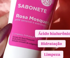 Sabonete Facial Rosa Mosqueta