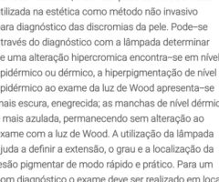 Lupa De Mão Para Estética - Lâmpada De Wood | Estek