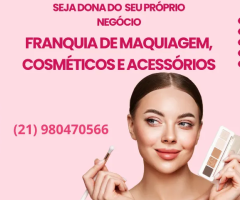 Repasse de franquia online de maquiagens, cosméticos e acessórios.