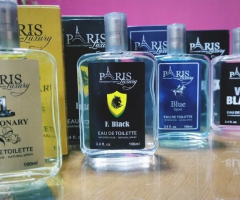 Perfume masculino Vip Black, Ferrary Black, Blue Sport e 1 Milionary