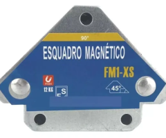 02 ESQUADROS MAGNÉTICOS 12Kg / PRONTA ENTREGA GRÁTIS!!