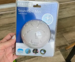 Soundspa Mini. 4 Sons Natureza. Som Portátil. Homedics