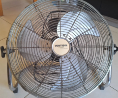 Ventilador Ventisol Turbo Crome 130w - Excelente!!!