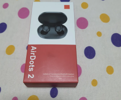 Fone Sem Fio Wireless Redmi Airdots 2 Xiaomi TWS Bluetooth Preto