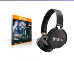 Fone de Ouvido Bluetooth Headphone Hrebos