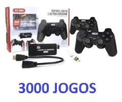 Vídeo Game Retro 3000 Jogos 2 controle S/fio Hdmi 4k Ay004 jogos arcad