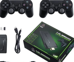 Video Game de TV Retrô 4K HD console com 2 Controles Sem Fio , + de 10.000 Jogos(Entrega G