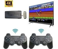 Vídeo Game Stick Box 2 Controles Sem Fio 3 Mil Jogo Clássico