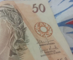 CÉDULA DE R$50 REAIS DA 1° FAMÍLIA DO REAL, 1994.