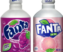 2 Fantas Pêssego e Uva, do Japão, 300ml (importada e limitada)