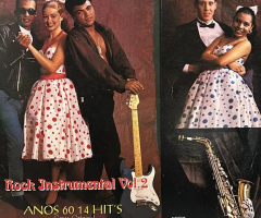 Disco de Vinil LP Mancha Apresenta Rock Instrumental vol 2 Anos 60 os casais fazem a festa