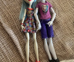 Monster high boneca casal