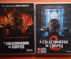 Dvd O Colecionador de Corpos 1 e 2