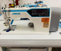 Máquina De Costura Jack A4B Reta Eletrônica Direct Drive Completa - 220v + Cadeira