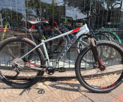 BIKE SEMI NOVA CANNONDALE TRAIL 4 ARO 29 TAMANHO 17 M