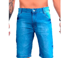 Kit 3 Shorts Jeans Masculinos