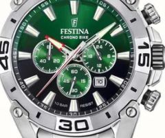 Relógio Original Festina Chrono Bike Modelo F20543/3 10ATM Caixa 45,5mm Masculino - Novo