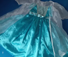 Fantasia Elsa(Frozen) 4/6 anos