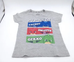 Camiseta Infantil Cinza Menino Pj Masks Riachuelo Tam 3