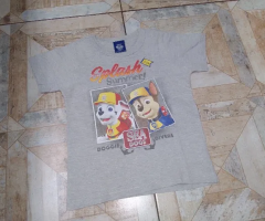 Camiseta Infantil Patrulha Canina Menino Malwee Tam. 3