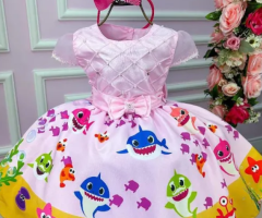 VESTIDO INFANTIL TAMANHO 3