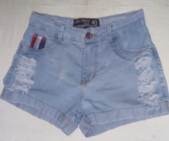 Lote de Shorts+ Saias Feminino N:40