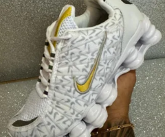 Tênis Nike Shox 12 Branco Pronta Entrega