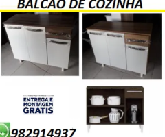 Super Oferta de Balcão 3 Portas com gavetas +Entrega e Montagem Gratis!!