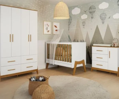 MOVEIS QUARTO INFANTIL TUDO 100% MDF SUPER GARANTIA !!! T2634T